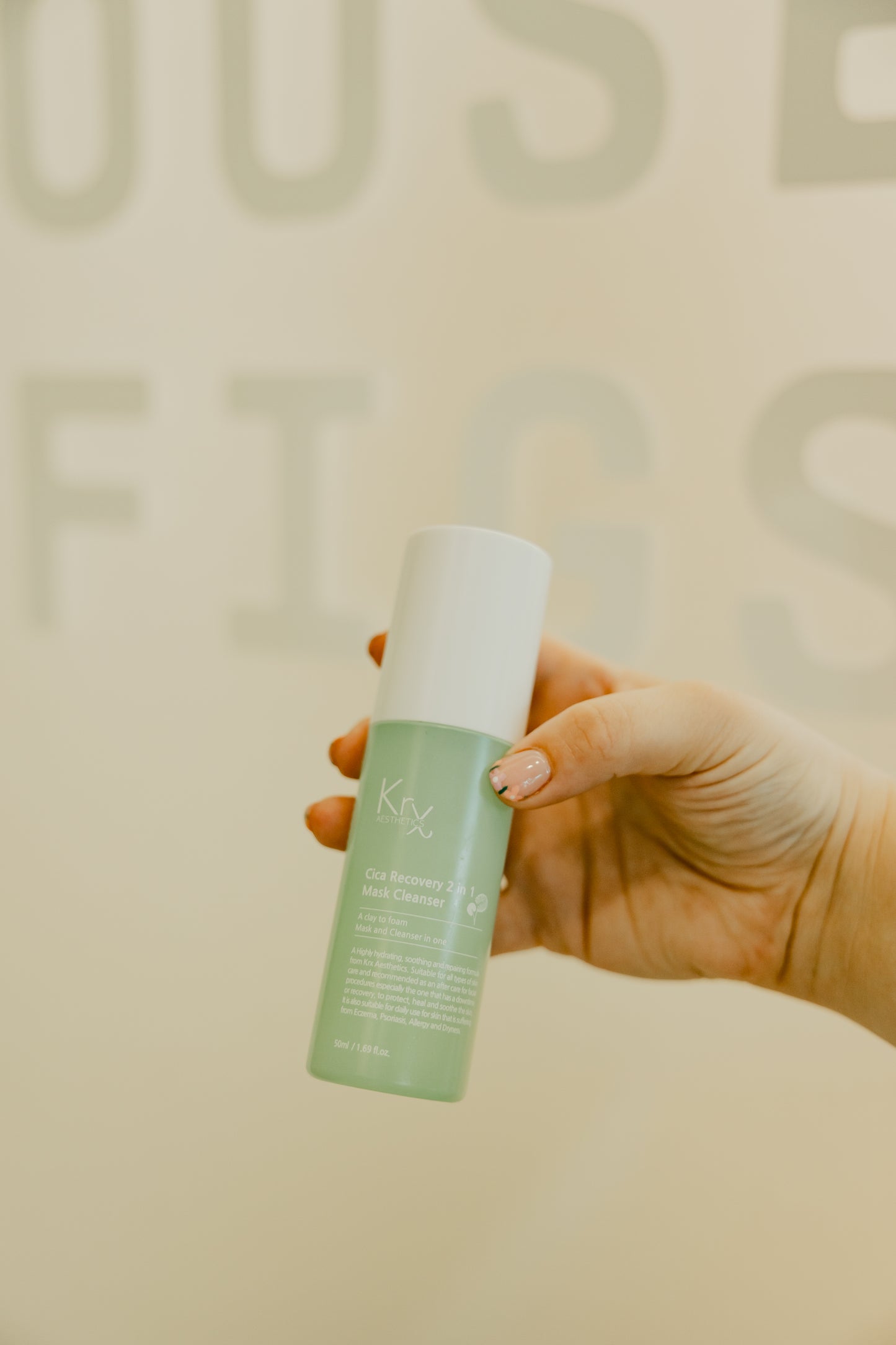 KrX Cica Recovery 2 and 1 Mask Cleanser (Full Size)